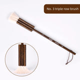 Wool brushes Wide watercolor brushes Primer brushes Board brushes for students Paint base brushes for art students
