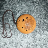 AOOKMIYA Key C Ocarina 8 Hole Pattern Hand Carving Folk Tuning Professional Legend Rare Musical Instruments Wood Ocarina for Children AOOKMIYA.COM