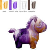 100ml Fluid Painting Paints DIY Plaster Ornaments Handicrafts Flowing Graffiti Materials Liquid Flowing Acrylic Paints 38 Colors