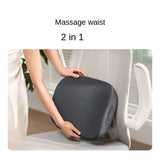 AOOKMIYA NEW Xiaomi Mijia Smart Waist Massager Soothing Massage Waist Support 2 in 1 Cervical Massager Kneading Double-sided Hot Compress