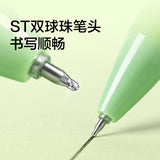 Deli 6pcs 0.5mm Black Ink Quick-drying Gel Pen School Student Supplies Office Pen Office Supplies Signing Pen Stationery Gift