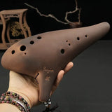 Professional Orff Instruments Rare Legend Ocarinas of Time Small Musical Instrument and Accessories 12 Hole Tng Ocarina Pottery