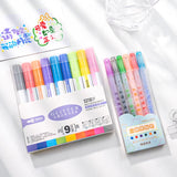 3D Three-dimensional Jelly Pen Color Gel Pen Student Cute Diy Multi-color Painting Pen Graffiti Ceramic Metal Glass Nail Pen
