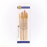 oil paintbrush Set of 6 hook pens Art acrylic brushes paintbrush brush brush set durable brush