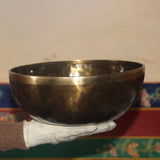 AOOKMIYA Large Brass Tibetan Bowls Alchemy Singing Bowls Handmade Percussion Sound Healing Meditation Spiritual Instruments for Yoga AOOKMIYA.COM