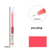 Luxury Quality T16 Colour Ink Fine Nib Gel Pen Business Office Student School Stationery Supplies  New