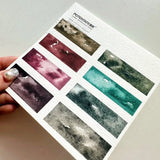 AOOKMIYA ROSA's New 10-color Precipitation Watercolor 2.5ML/color Solid Master Watercolor Pigment Student Artist Painting Supplies