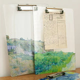 Transparent acrylic board clip Wallet Binder High-value Folder Board Test Paper Storage Artifact Students Exam Pad Writing Board