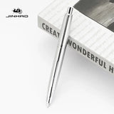 JINHAO 10 Press Fountain Pen Retractable EF/F Nib Metal With Clip Writing Ink Pen Converter School Supplies Stationery PK A1 A2