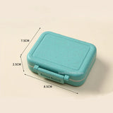 AOOKMIYA Empty Palette 24 Grids 0.5ML Watercolor Packed Paint Box Mini Moisturizing Sealed Box Student Travel Portable Art Supplies