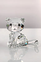 AOOKMIYA Handmade Crystal Dog Figurine Miniature Glass Animal Craft Home Decor Ornament Trinket Gift for Children