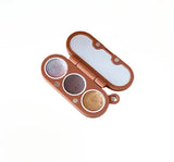 AOOKMIYA Mini Bread Stick Shape Watercolor Box with Palette 0.5ML 3-color Cute 3D Printing Paint Box Portable Painting Supplies