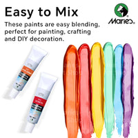 AOOKMIYA Marie's Acrylic Paint Set,12/18 Colors x 0.41oz/12 ml Tubes,Professional on Rocks,Canvas,Wood,Crafts,Paper,Wood,Rock for All-age