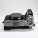 Hot Wood Hand Grip Holder Quick Release Plate L Bracket Base for Sony A7Cii A7CR A7C2 Aluminum Alloy Baseplate High quality