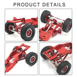 Aluminum Alloy Frame Chassis RC Car Parts For 1/12 MN82 LC79 RC crawler Metal Upgrade Parts Durable Accessories