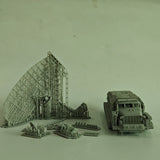 1/72 Scale 3D Printed P40 Long-Track Radar Tank Model Kit, DIY Military Hobby Collection for Adults, Christmas/Birthday Gift