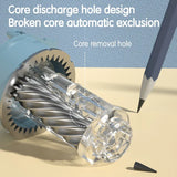 AOOKMIYA Deli Electric Pencil Sharpener Creative Automatic Pencil Sharpener Quick Sharpenning Office Stationery Study Supplies