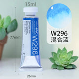 AOOKMIYA Japan Holbein Artist Transparent Watercolor Paint 15ml/0.5oz Tube Student/artist Professional Painting Art Supplies