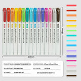 5-15 Colors Double Headed Highlighter Pen Set Fluorescent Drawing Markers Highlighters Pens Art Japanese Cute Pastel Stationery