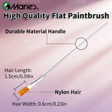 AOOKMIYA 12 Colors Marie's Gouache Paint Set with 1 Paintbrush,Professional 5ml/Tubes for Painting,Canvas,Paper,DIY for Hobbists,Artists