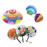 12 Colors Waterproof Acrylic Paint with Brush Portable Paint Strip Kids Graffiti DIY Plaster/Ceramic Coloring Fabric Paint