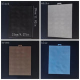 AOOKMIYA 28x21cm Cross Stitch Canvas Grid 14CT Square Embroidery Fabric Canvas Grid Handmade Convenient Plastic Canvas Fabric Home