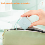 Deli 2-Meter Soft Tape Measure Flexible Telescopic Self-Locking Ruler Customized Centimeter Inch Portable for Human Sewing