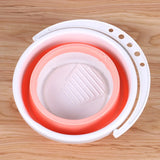Silicone Pen Cleaning Bucket Children's Painting Art Supplies Collapsible Outdoor Sketching Bucket  Artist Accessories