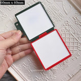 AOOKMIYA Portable Watercolor Palette Non-water-gathering Ceramic Watercolor Palette Artist Travel Sketching Painting Art Supplies