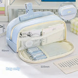 Stylish and Practical Pencil Bag with Large Capacity and Multiple Sections for Stationery Storage Pencil Case Back To School