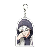 AOOKMIYA ART+ Creative Gifts Blue Lock Isagi Yoichi Acrylic Anime Keychain Bag Charms Pendant Jewelry Cute Creative Key Ring Friends Gift Figure Cartoon