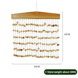 Natural Fruit Shell Sound Beam Sound Healing Yoga Meditation Seed Shell Plant Fruit Wind Chimes Outdoor Percussion Instruments