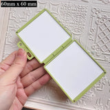 AOOKMIYA Portable Watercolor Palette Non-water-gathering Ceramic Watercolor Palette Artist Travel Sketching Painting Art Supplies