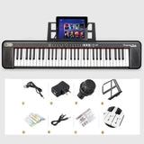 AOOKMIYA Portable Piano Musical Keyboard 61 Keys Professional Adult Electronic Piano Child Beginners Flexible Organ Instruments Equipment AOOKMIYA.COM