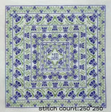 AOOKMIYA 6702 DIY cross stitch kit Set for cross-stitch christmas products promotion Stich Kit Sets cross stitch embroidery complete kit