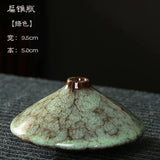 Minimalist Glaze Ceramic Vase, Creative Home Ornament, Small Flower Arrangement, Living Room Decoration, Kiln