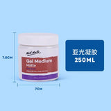 Montmartre Acrylic Medium Matt Gloss Blending Liquid White Transparent Base Crack Paste Sculpting Paste Painting Supplies