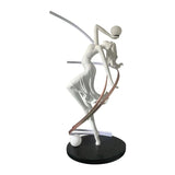 Humanoid Art Sculpture Holding Ball Floor Lamp Creative Humanoid Sculpture Floor Lamp Hotel Lobby Sales Office Led Light Stand
