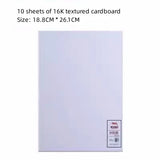 8K16K Watercolor Textured Cardboard Oil Painting Paper Art Pigment Painting Thickened Paper Rich Fiber Easy To Color