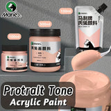 AOOKMIYA 1pc Marie's Protrait Tone Acrylic Paint,100/300 ml(3.38 oz/10.1 oz) for Rock,Wood,Crafts,Canvas,Glass for Artists and Adults