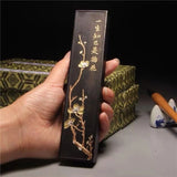 Chinese Calligraphy Solid Ink Sticks Artist Painting Watercolor Fabric Paint Ink Block Chinese Painting Ink Stick Stone