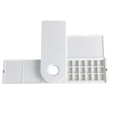 AOOKMIYA Empty Watercolor Palette18 Grid Watercolor Paint Toning Box Portable Foldable Travel Painting Acuarelas Artist's Art Supplies