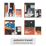 Japan KOKUYO Illustrator Book Designer Collection Student Notebook Set New Creative Theme Pattern Meeting Journal Notebooks