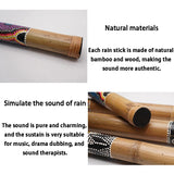 AOOKMIYA Bamboo Chimes Germany Minority Rain Stick A Niche Pseudo Sound Therapy Percussion Instruments Professional Rain Sound Tube AOOKMIYA.COM