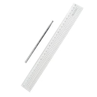 Boundary Ruler AOOKMIYA 30cm/40cm Groove Ruler Boundary Ruler Drawing Straight Line T