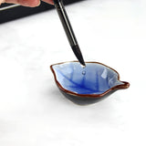 AOOKMIYA 5pcs Set Portable Travel Watercolor Brush Round Head Sable Hair Detachable Pocket Pen Hook Line Sketching Painting Art Supplies