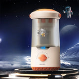 AOOKMIYA Deli Space Theme Full Automatic Electric Pencil Sharpeners Type-C Fast ChargingDispenser Gift for Children Back to School