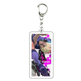 AOOKMIYA ART+ Creative Gifts Blue Lock Isagi Yoichi Acrylic Anime Keychain Bag Charms Pendant Jewelry Cute Creative Key Ring Friends Gift Figure Cartoon