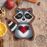 AOOKMIYA Plastic aida Cross Stitch Kit Package Needlework Counted Cross-Stitching Kits Embroidery refrigerator magnet animals styles