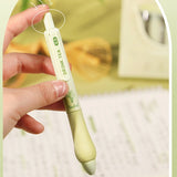 50pcs Cute Green Gel Pens Set Coffee Gel Pens for Writing Large Capacity Pen Wholesale School Stationery Supplies Back To School